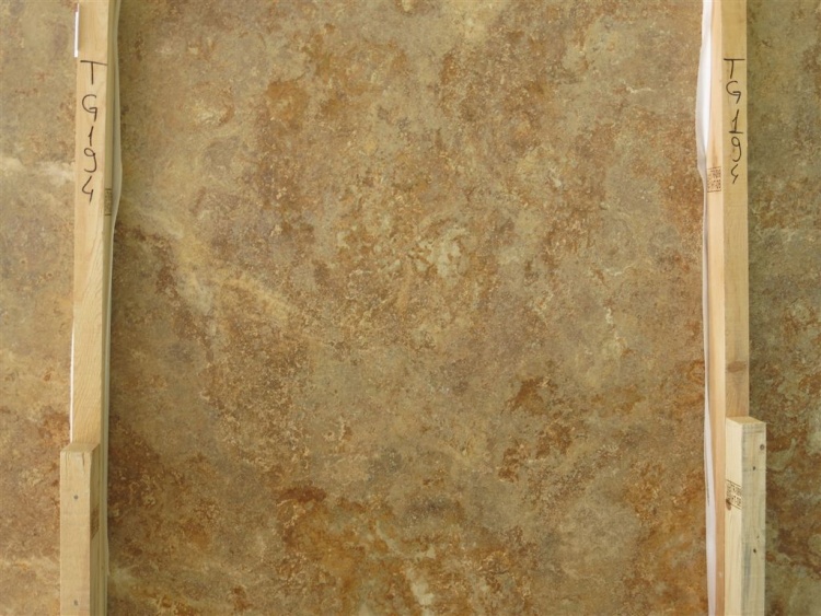 Travertine Gold Filled CC, Сляб травертину (сляб) 20мм