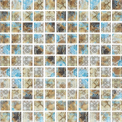 Мозаїка скляна Kotto Ceramica GMP 0425028 З print 34 300 x 300 х 4 ( 25 х 25 )