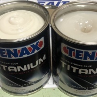 Белый клей Titanium Neutro для камня (1л) TENAX