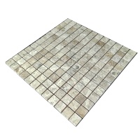 Мозаика из мрамора Полированная МКР-2П (23x23) Emperador Light G
