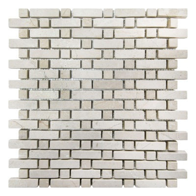 Мозаїка Vivacer N21 Beige Marble Tumbled Brick Point