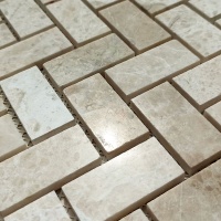 Мозаика из мрамора Полированная МКР-5П (47x23) Victoria Beige MB