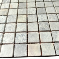 Мозаїка з мармуру Матова МКР-2СВ (23x23) Emperador Light G