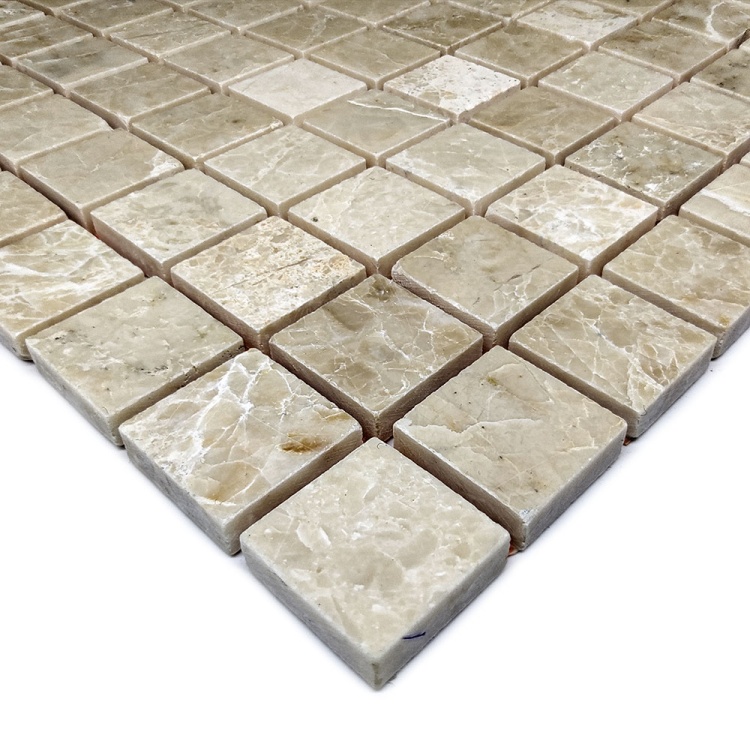Мозаїка з мармуру Полірована МКР-2П (23x23) Victoria Beige MB