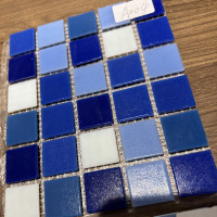 Мозаїка скляна V-MOS A004 Ultra Blue Mozaico de Lux