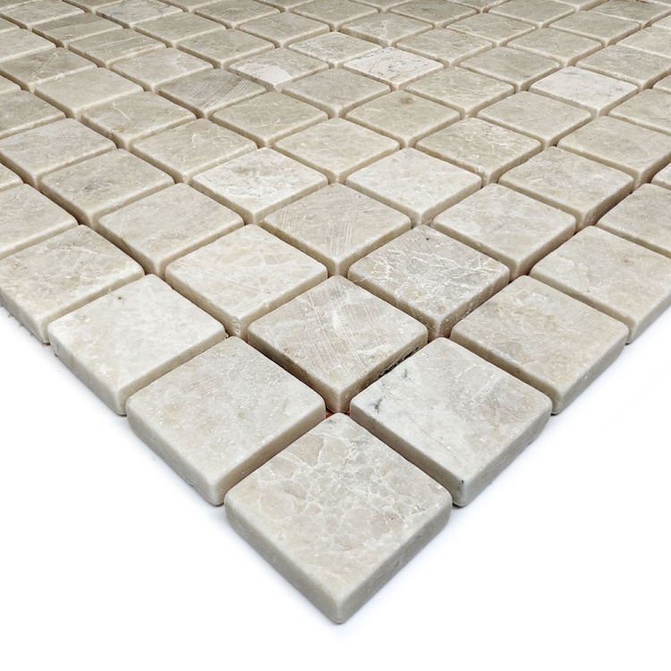Мозаїка з мармуру Матова МКР-2СВ (23x23) Victoria Beige MB