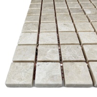 Мозаїка з мармуру Матова МКР-2СВ (23x23) Victoria Beige MB
