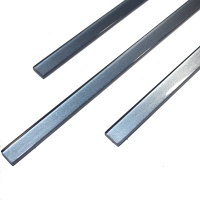 Фриз скляний Kotto Ceramica GF 501511 dark silver 15 х 500 х 8