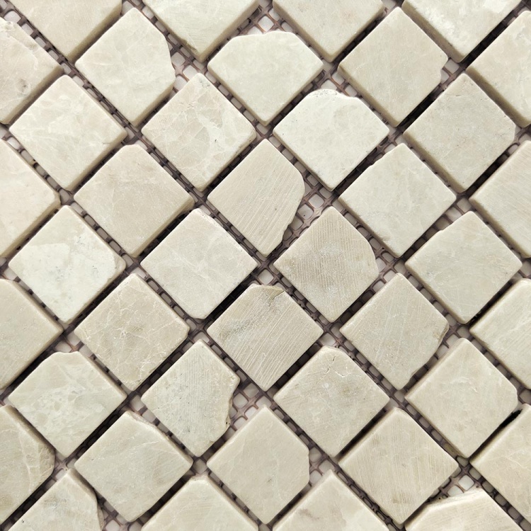 Мозаїка з мармуру Антик МКР-2СВА (23x23) Victoria Beige MB