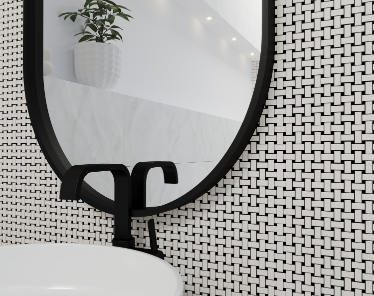 Мозаика из керамогранита Kotto Ceramica MI7 10200410C Salino 300 x 300 х 10 ( прямоугольник 10 x 20 )