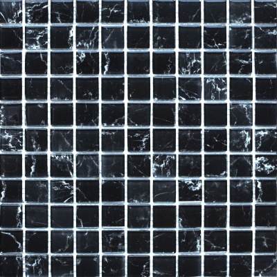 Мозаїка скляна Kotto Ceramica GMP 0425058 C Marble Black 300 х 300 х 4 (25 х 25)