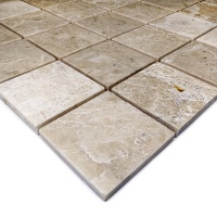Мозаика из мрамора Полированная МКР-3П (47x47) Victoria Beige MB