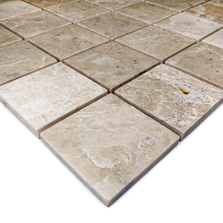Мозаика из мрамора Полированная МКР-3П (47x47) Victoria Beige MB