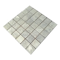 Мозаїка з мармуру Матова МКР-3СВ (47x47) Emperador Light G