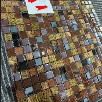 Мозаїка скляна V-MOS A25 Marron Glass Mozaico de Lux