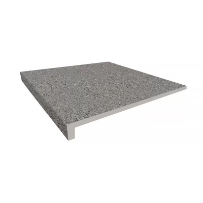 Сходинка клінкерна, керамограніт Peldano Rect Milan Gris C-3 сіра 30x330x330 мм