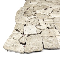 Мозаїка з травертину Матова МКР-ХСВ (хаотична) Travertine Classic