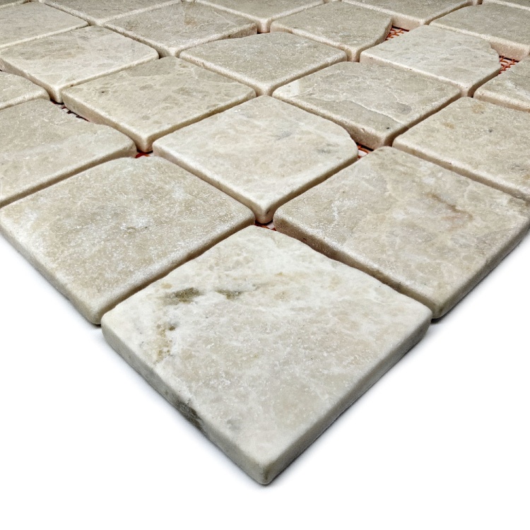 Мозаїка з мармуру Матова МКР-3СВА (47x47) Victoria Beige MB