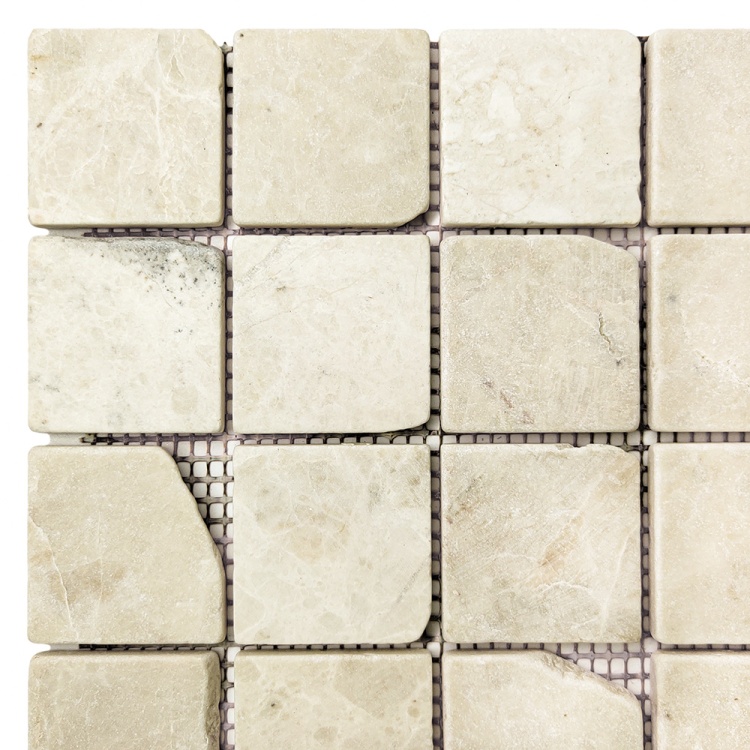 Мозаїка з мармуру Матова МКР-3СВА (47x47) Victoria Beige MB