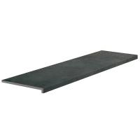 Сходинка з керамограніту Peldano Rect Cosmos Steel C-1 графітова 30x1200x330 мм