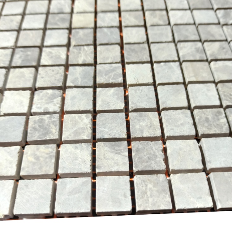 Мозаика из мрамора Матовая МКР-4СН (15x15) Emperador Light G