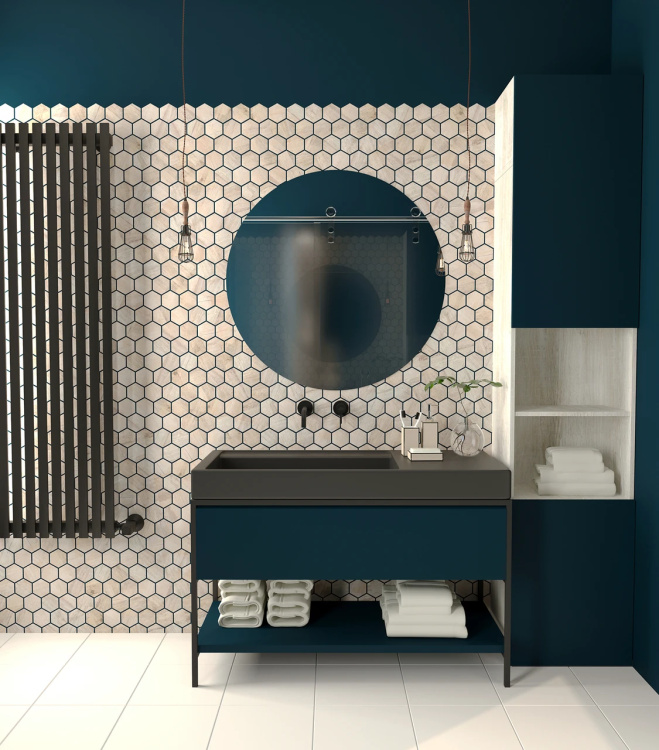 Мозаика керамическая Kotto Ceramica HEXAGON HP 6003 Мат  295 х 295 х 9
