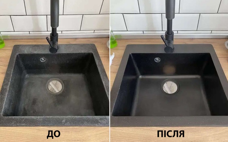 Просочення Tenax Neroplus 250 мл тонуюче з посиленням кольору для усунення мікротріщин на чорному граніті