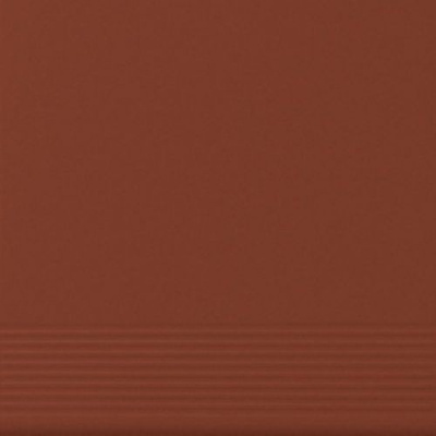 Сходинка клінкерна Stopnica Prosta Rot червона 11x300x300 мм