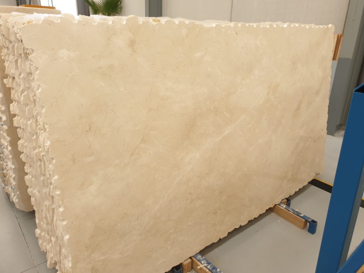 Crema Marfil, Мраморный слэб (сляб) 20мм