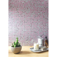 Мозаика стеклянная Kotto Ceramica GMP 0825008 С2 print 8/pink w   300 x 300 х 8   ( 25 х 25 )