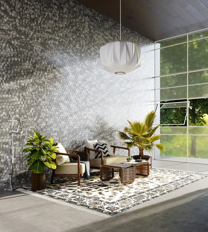 Мозаика керамическая Kotto Ceramica HEXAGON HP 6007 Мат  295 х 295 х 9