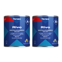 Клей эпоксидный Tenax Rivo A+B бежевый 2 л густой морозостойкий для камня агломерата керамики