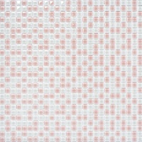 Мозаика керамическая Kotto Ceramica GM 410001 C2 White/Pink w 300 х 300 х 4   ( 10 х 10 )