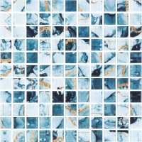 Мозаика стеклянная Kotto Ceramica GMP 0825033 С print 37    300 x 300 х 8   ( 25 х 25 )