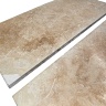 Плитка из травертина Light Filled and Honed 1,2х30,5х61 см, бежевая матовая заполненная шлифованная Standart 2-nd ch.