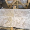 Плитка из травертина Light Filled and Honed 1,2х30,5х61 см, бежевая матовая заполненная шлифованная Standart 2-nd ch.
