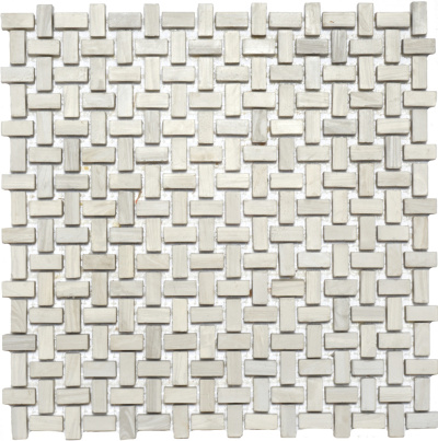 Мозаїка з керамограніту Kotto Ceramica MI7 10200502C Grigio Freddo 300x300х10 (прямокутник 10x20)