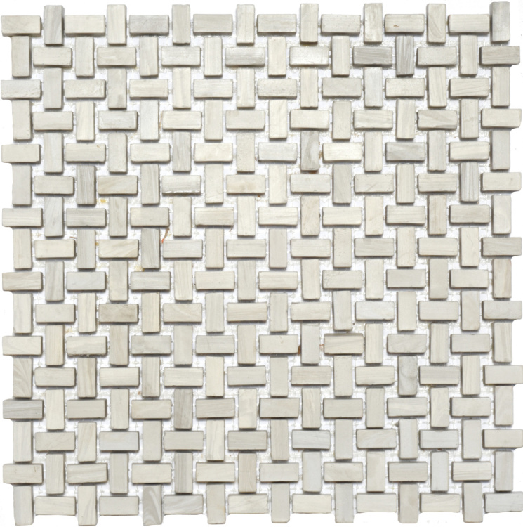 Мозаїка з керамограніту Kotto Ceramica MI7 10200502C Grigio Freddo 300x300х10 (прямокутник 10x20)