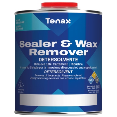 Очиститель Tenax Sealer & Wax Remover 1 л, для удаления воска, герметиков и липкого слоя усилителей цвета