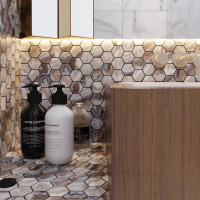 Мозаика керамическая Kotto Ceramica HEXAGON HP 6012  295 х 295 х 9