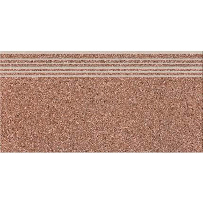 Сходинка з керамограніту Milton Brown Steptread коричнева 8x598x298 мм