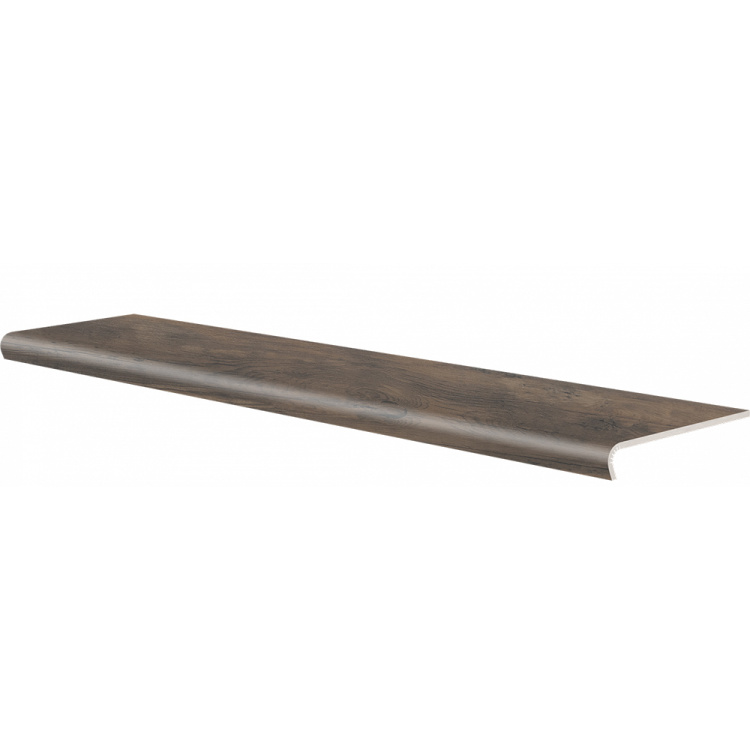Сходинка з керамограніту Stopnica V-Shape Tonella Brown коричнева 50x1202x320 мм