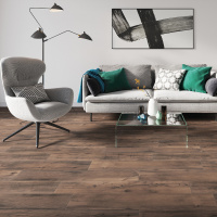 Сходинка з керамограніту Stopnica V-Shape Tonella Brown коричнева 50x1202x320 мм