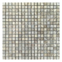 Мозаика из мрамора Матовая МКР-4СН (15x15) Emperador Light D