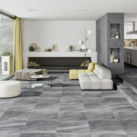 Мозаика Dune Mosaico 187775 Karakter 30*30.1 черная керамическая