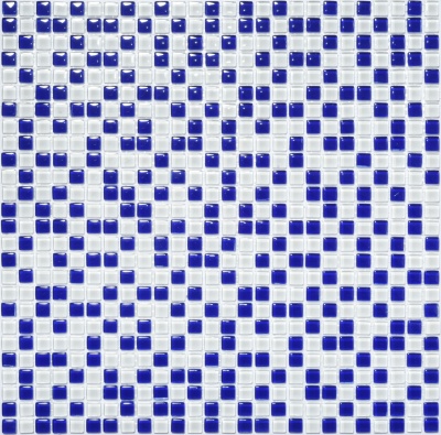 Мозаїка керамічна Kotto Ceramica GM 410006 C2 Cobalt d/White 300 х 300 х 4 ( 10 х 10 )