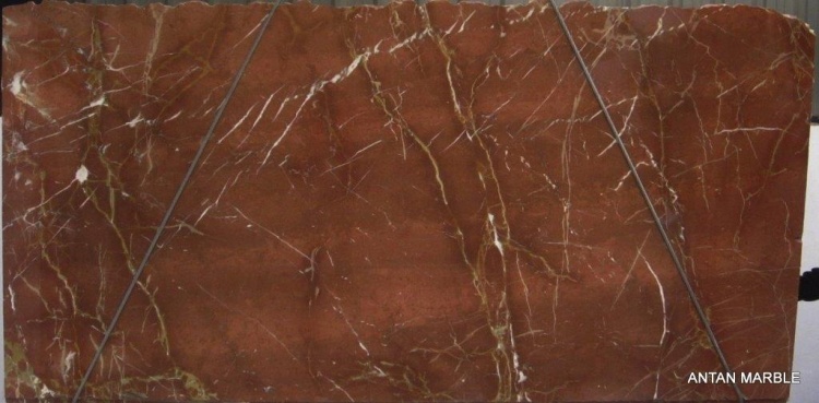 Rojo Alicante, Мраморный слэб (сляб) 20мм