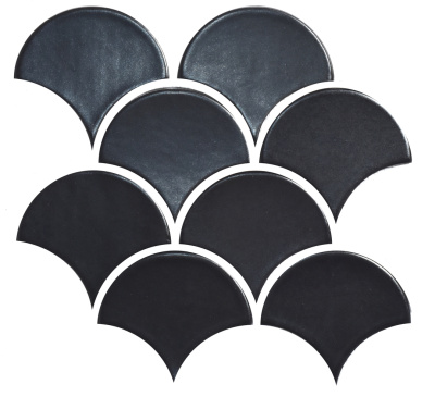 Мозаїка керамічна Kotto Ceramica SCALES SC 6022 Graphite Black 240 x 240 x 9 (0,037 m.2)