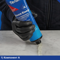 Клей эпоксидный Tenax Glaxs Easy A+B прозрачный 600 г нежелтеющий для камня кварца керамики