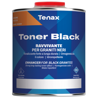 Пропитка защитная Tenax Toner Black 0,25 л, водо-масло- грязеотталкивающая, тонирующая, для черного гранита